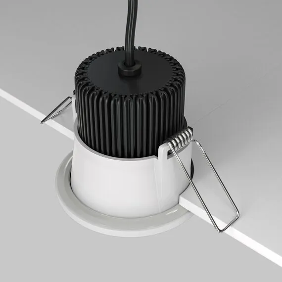Maytoni Technical DL034-01-06W3K-W Светильник светодиодный встраиваемый Zoom, изображение 6