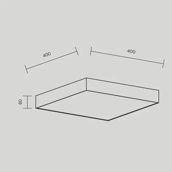 Maytoni Technical C032CL-45W4K-SQ-B Светильник потолочный светодиодный Zon, изображение 9