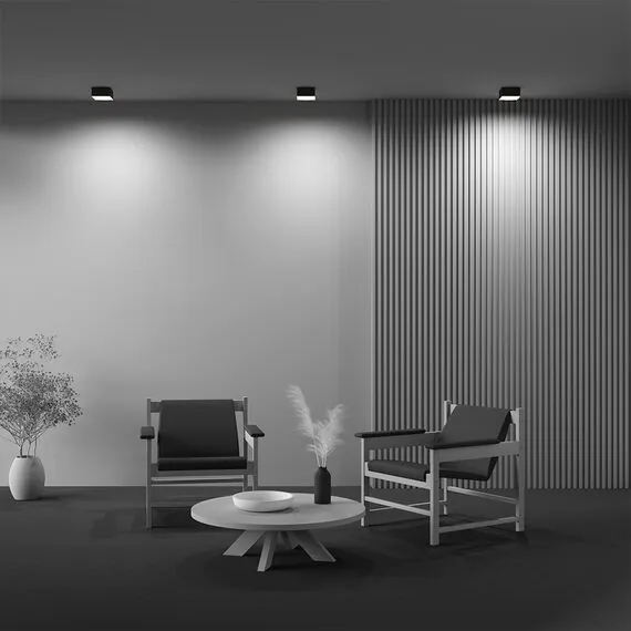 Maytoni Technical C032CL-12W4K-SQ-B Светильник потолочный светодиодный Zon, изображение 5