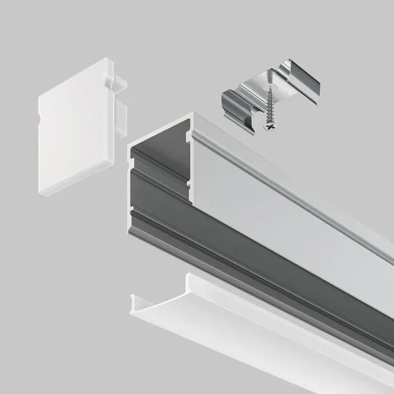 Maytoni Led Strip ALM-2020-S-2M Профиль Алюминиевый профиль, изображение 7