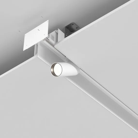 Maytoni Technical ALM-11681-PL-W-2M Профиль для ниши скрытого монтажа в гипсокартонный потолок, изображение 6