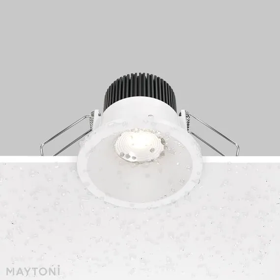 Maytoni Technical DL034-01-06W4K-W Светильник светодиодный встраиваемый Zoom, изображение 4