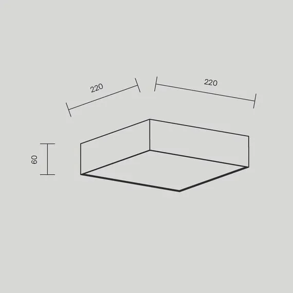Maytoni Technical C032CL-24W3K-SQ-B Светильник потолочный светодиодный Zon, изображение 8