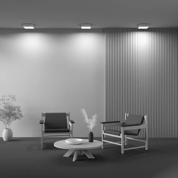 Maytoni Technical C032CL-24W3K-SQ-W Светильник потолочный светодиодный Zon, изображение 5