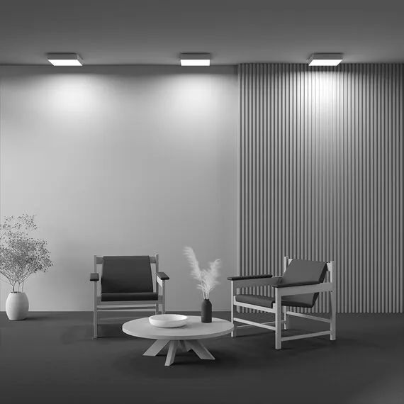 Maytoni Technical C032CL-36W3K-SQ-W Светильник потолочный светодиодный Zon, изображение 5