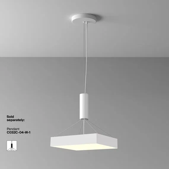 Maytoni Technical C032CL-45W3K-SQ-W Светильник потолочный светодиодный Zon, изображение 10