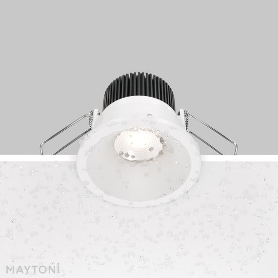 Maytoni Technical DL034-01-06W4K-W Светильник светодиодный встраиваемый Zoom, изображение 4