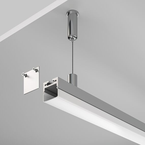Maytoni Led Strip ALM-2020B-S-2M Профиль Алюминиевый профиль, изображение 2