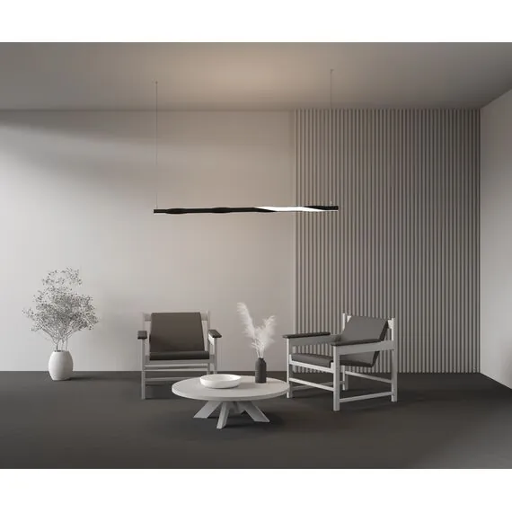 Maytoni Led Strip ALM-3535R-B-TR-90°-0.4M Радиусный профиль 35x35 Twist правый, изображение 8