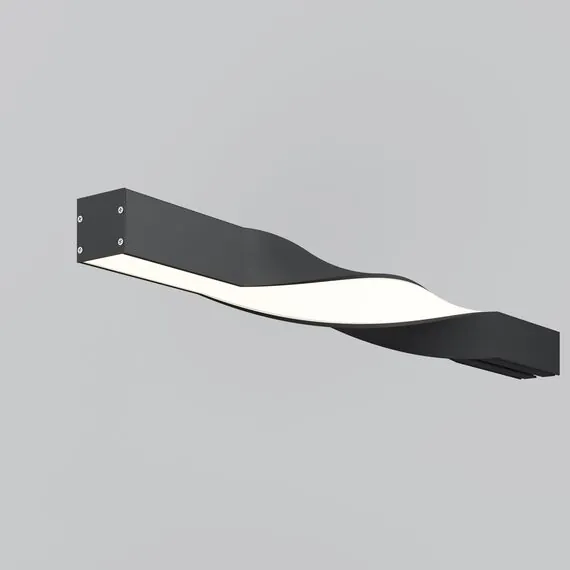 Maytoni Led Strip ALM-3535R-B-T-180°-0.5M Радиусный профиль 35x35 Twist 180°, изображение 2