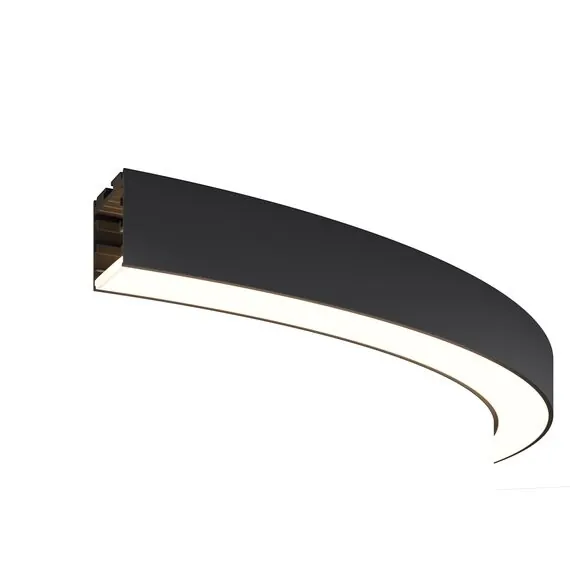 Maytoni Led Strip ALM-3535R-B-D-90°-0.8M Радиусный профиль 35x35 Ø800мм