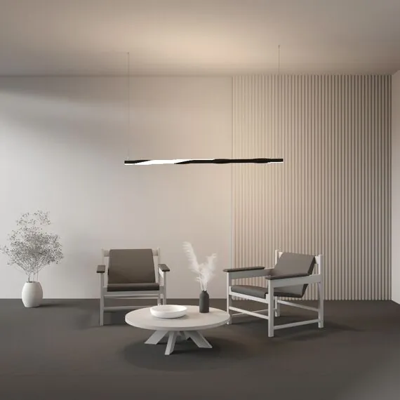 Maytoni Led Strip ALM-3535R-B-TL-90°-0.4M Радиусный профиль 35x35 Twist левый, изображение 5