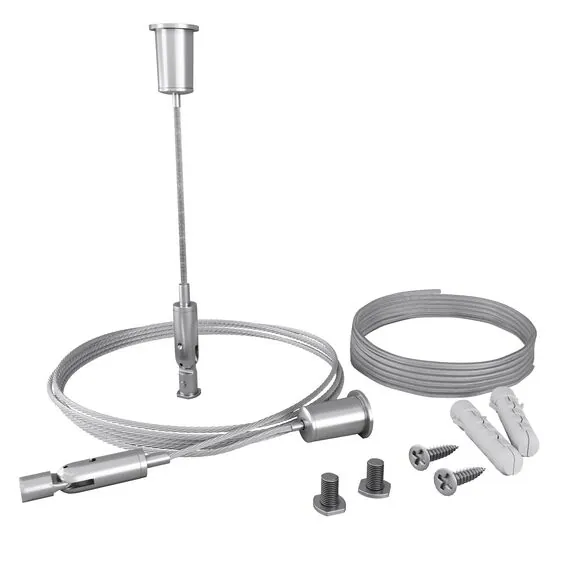 Maytoni Led Strip ALM-3535R-PE-2M Комплект подвесов для радиусного профиля 2м с проводом питания