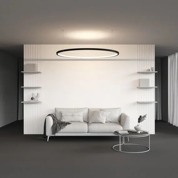 Maytoni Led Strip ALM-3535R-B-IN-90°-1.5M Радиусный профиль 35x35 Ø1500мм внутренний 1 круга, изображение 5