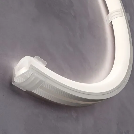 Maytoni Led Strip ALM-3535R-4MT Комплект крепления для встроенного монтажа радиусного профиля 2шт., изображение 3