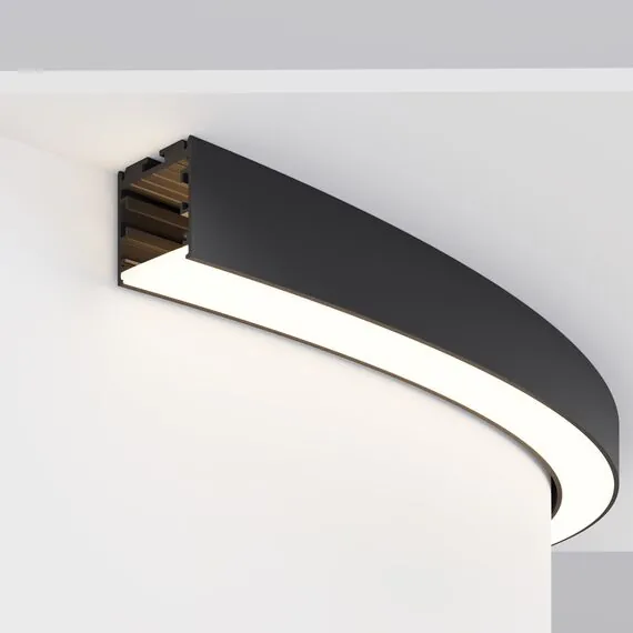 Maytoni Led Strip ALM-3535R-B-D-90°-1.5M Радиусный профиль 35x35 Ø1500мм, изображение 3