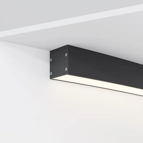 Maytoni Led Strip ALM-3535R-B-D-45°-3M Радиусный профиль 35x35 Ø3000мм, изображение 2