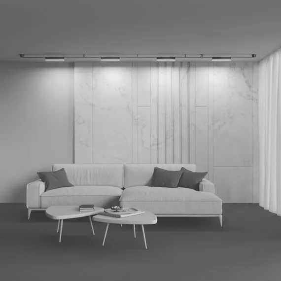 Maytoni Technical TR129B-12W3K-B Подвесной светильник Basis Parity 3000K 12Вт 120° черный, изображение 5