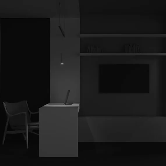 Maytoni Technical TR041-2-12W4K-W Трековый подвесной светильник Focus LED, изображение 6