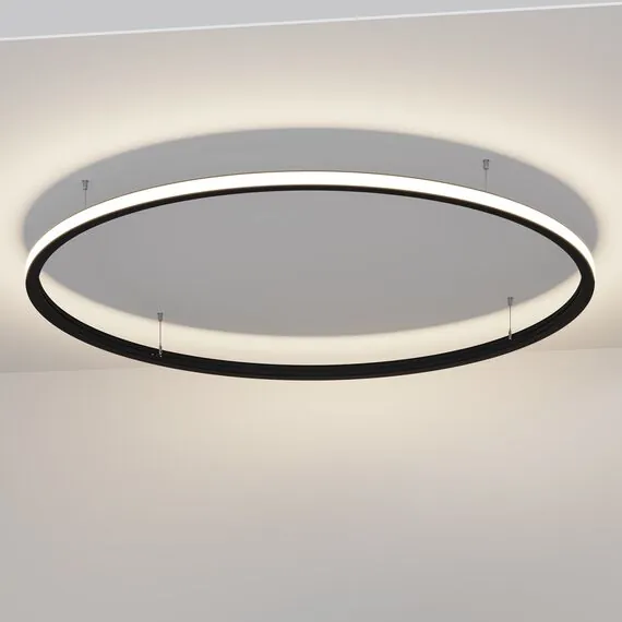 Maytoni Led Strip ALM-3535R-B-EX-90°-1.5M Радиусный профиль 35x35 Ø1500мм внешний 1 круга, изображение 7