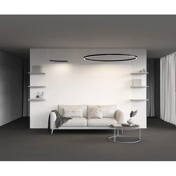 Maytoni Led Strip ALM-3535R-B-D-45°-1.5M Радиусный профиль 35x35 Ø1500мм, изображение 9