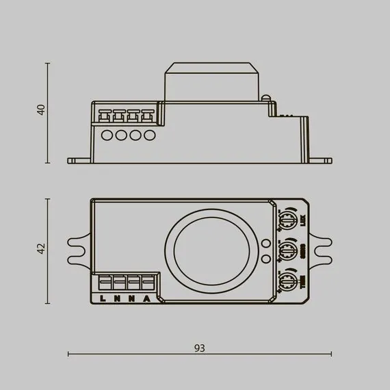 Maytoni Technical SM-01 Датчик движения и освещенности SM-01, изображение 6