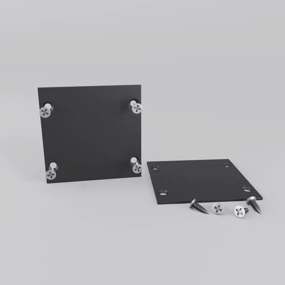 Maytoni Led Strip ALM-3535R-EC Комплект заглушек для радиусного профиля 2шт., изображение 2