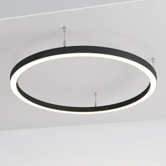 Maytoni Led Strip ALM-3535R-B-D-90°-0.8M Радиусный профиль 35x35 Ø800мм, изображение 7