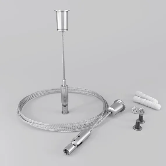 Maytoni Led Strip ALM-3535R-P-2M Комплект подвесов для радиусного профиля 2м., изображение 2
