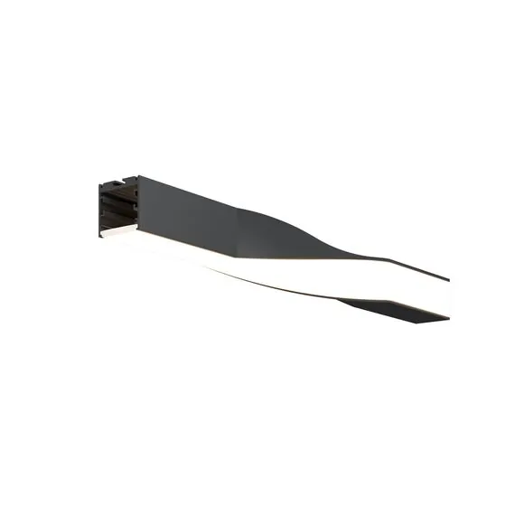 Maytoni Led Strip ALM-3535R-B-TL-90°-0.4M Радиусный профиль 35x35 Twist левый