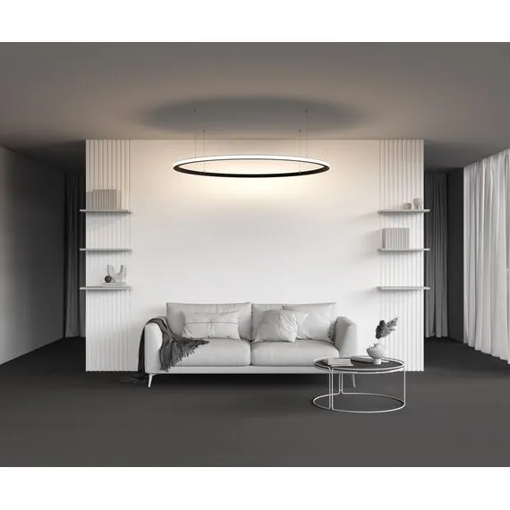 Maytoni Led Strip ALM-3535R-B-EX-90°-1.5M Радиусный профиль 35x35 Ø1500мм внешний 1 круга, изображение 9