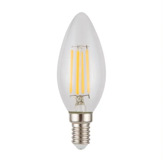 Voltega   8461 Лампа филаментная диммируемая Voltega Candle dim E14 5W 4000K 8461, изображение 4