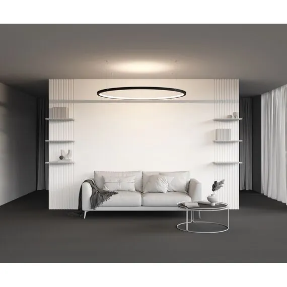 Maytoni Led Strip ALM-3535R-B-IN-90°-1.5M Радиусный профиль 35x35 Ø1500мм внутренний 1 круга, изображение 9
