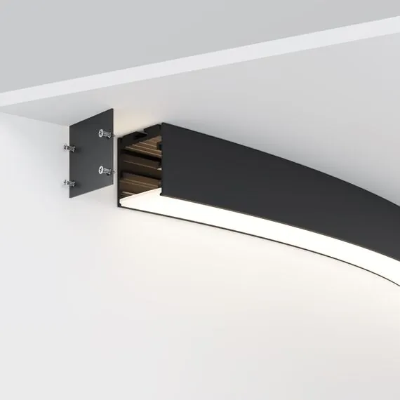 Maytoni Led Strip ALM-3535R-B-D-45°-1.5M Радиусный профиль 35x35 Ø1500мм, изображение 4