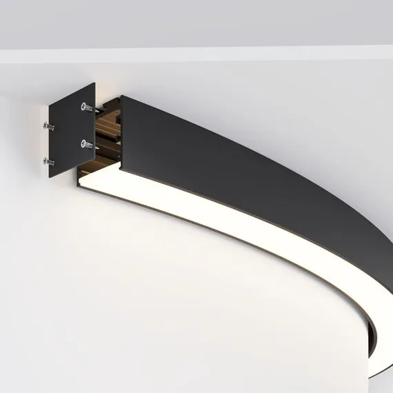 Maytoni Led Strip ALM-3535R-B-D-90°-1.5M Радиусный профиль 35x35 Ø1500мм, изображение 4