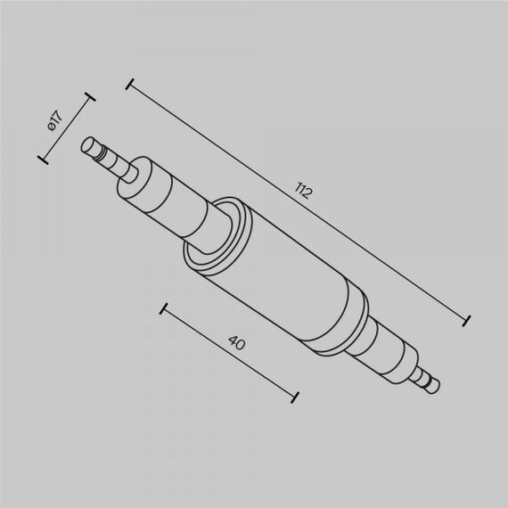 Maytoni Technical CA004RC-B Аксессуар для штанговой системы освещения Axity, изображение 5