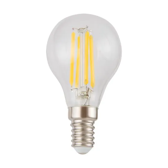 Voltega   8465 Лампа филаментная диммируемая Voltega Globe dim E14 5W 4000K 8465