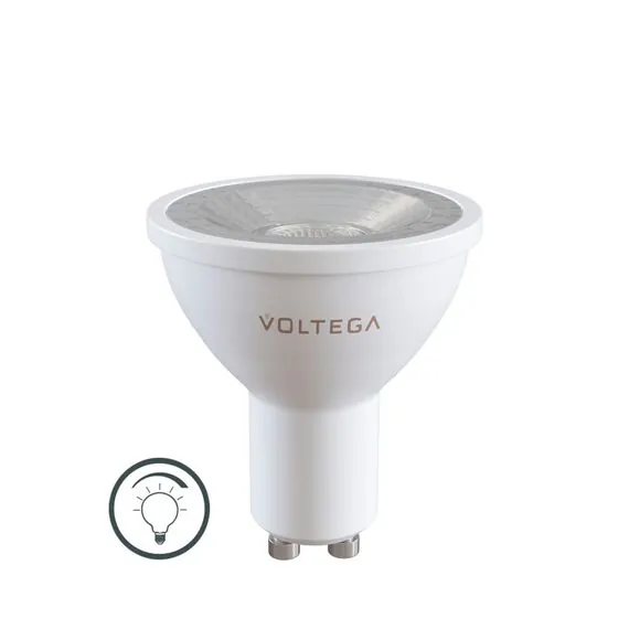 Voltega   7109 Светодиодная диммируемая лампа Voltega GU10 6W 4000K 7109, изображение 2