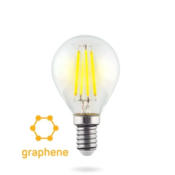 Voltega   7136 Филаментная лампа Voltega Globe E14 9W 2800K Graphene 7136, изображение 3