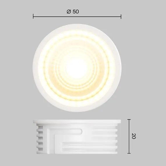 Voltega  7191 Светодиодный LED модуль, Ra80, 3000K, 220V, IP20 Voltega Module LED 7191, изображение 5