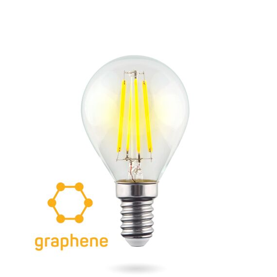 Voltega   7137 Филаментная лампа Voltega Globe E14 9W 4000K Graphene 7137, изображение 2