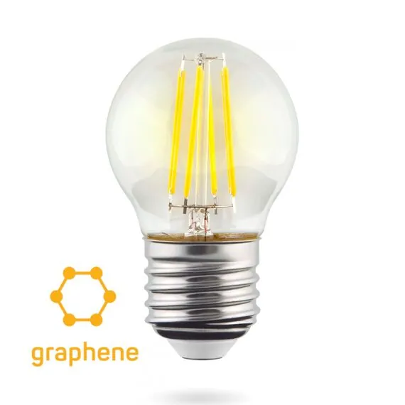 Voltega   7138 Филаментная лампа Voltega Globe E27 9W 2800K Graphene 7138, изображение 2