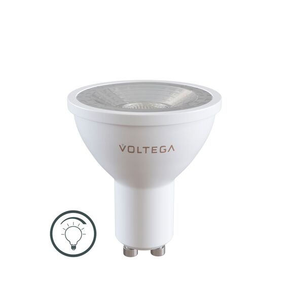 Voltega   7108 Светодиодная диммируемая лампа Voltega GU10 6W 2800K 7108, изображение 3
