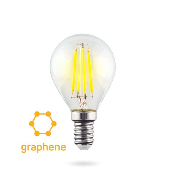 Voltega   7136 Филаментная лампа Voltega Globe E14 9W 2800K Graphene 7136, изображение 3
