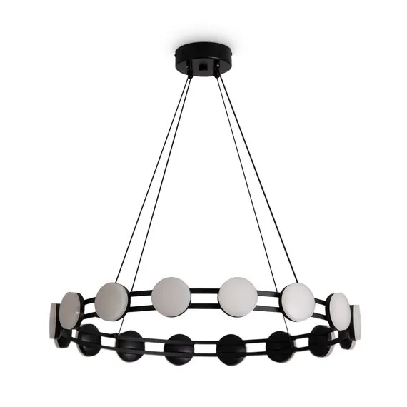 Freya FR6180PL-L32B Люстра подвесная светодиодная Collar, изображение 2
