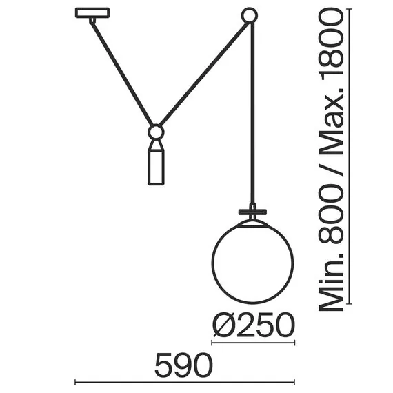 Freya FR5221PL-01BS Светильник подвесной Impulse, изображение 5