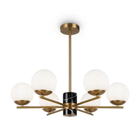 Freya FR5230PL-06BS Люстра на штанге Marble