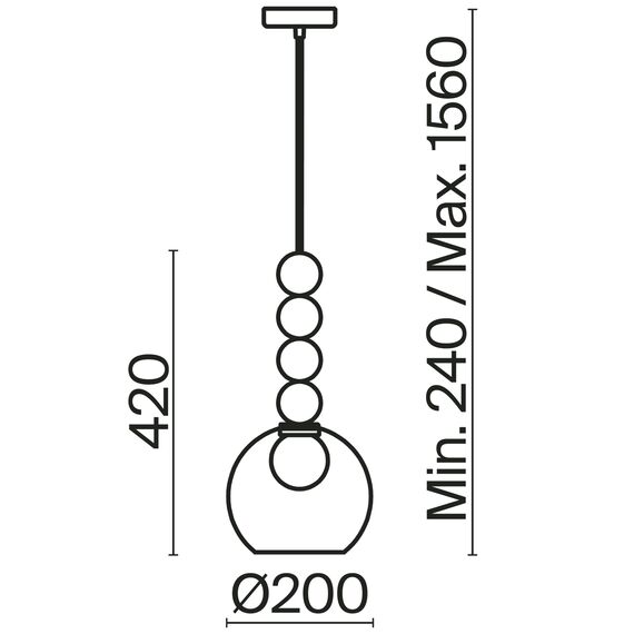 Freya FR5220PL-01CH3 Светильник подвесной Focus, изображение 5