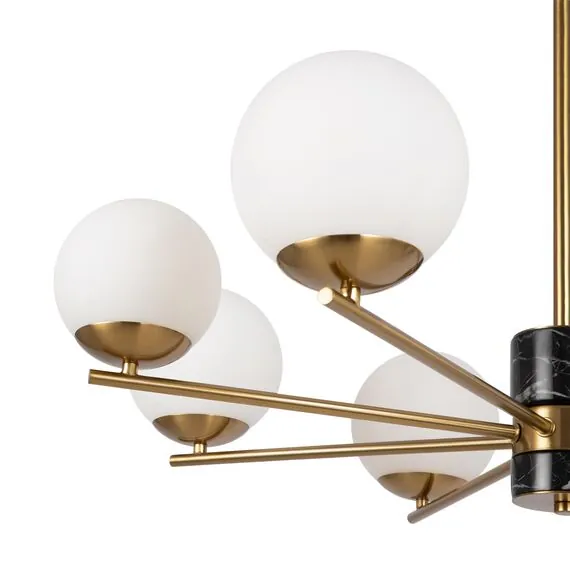Freya FR5230PL-08BS Люстра на штанге Marble, изображение 2