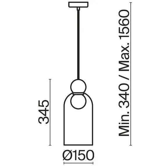 Freya FR5220PL-01CH Подвесной светильник Focus, изображение 5
